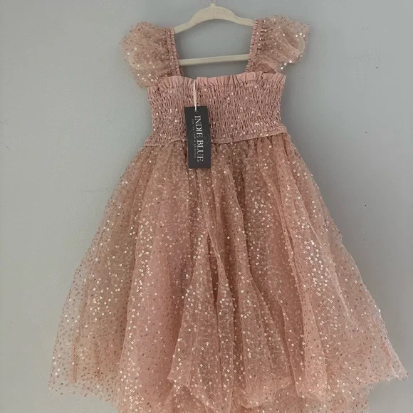 NWT Indie Blue Juliet Tulle Dress - Picture 2 of 2